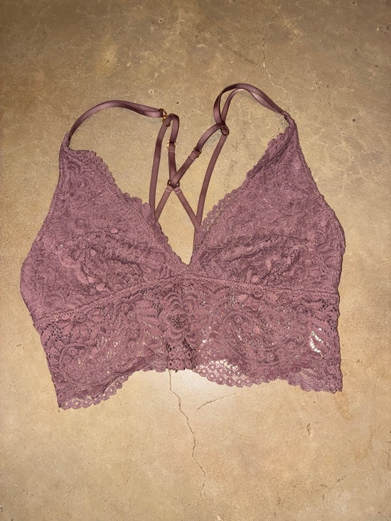 aerie Other - Lace Bralette in Dusty Mauve - Women Intimates